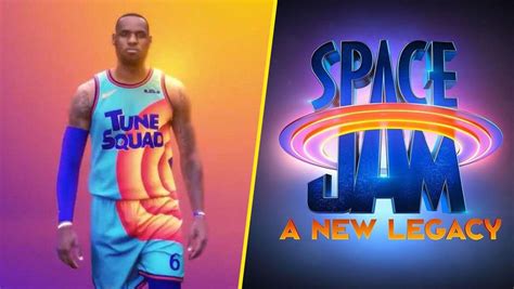 Space Jam Sequel Lebron James Shows Off The New Tune Squad Team Uniform