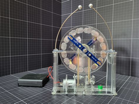 Mini Wimshurst Electrostatic Generator Kit V2 Extreme Kits