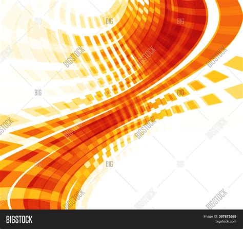 Orange Yellow Abstract Image And Photo Free Trial Bigstock