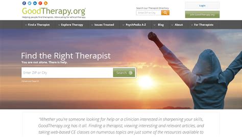 Goodtherapy Reviews Find The Right Therapist Aided By A Perfect Blog