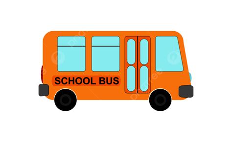 School Bus Vector Png Images Yellow Bus With The Inscription School