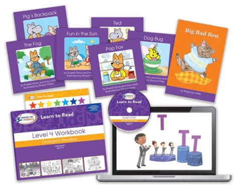 Hooked On Phonics Learn To Read Level 4 Emergent Readers
