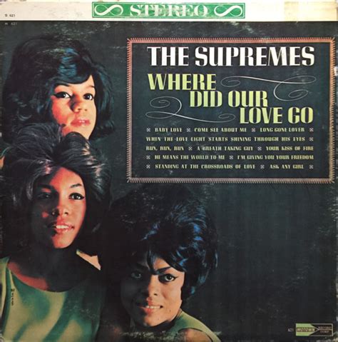 The Supremes Where Did Our Love Go Vinyl Discogs