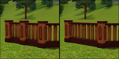 Mod The Sims Fences No Posts
