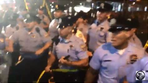 Protestors Break Into DNC And Police Push Them Back We Are Change