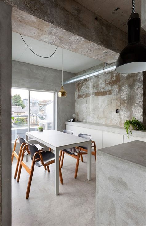 Interior Design A Concrete Apartment