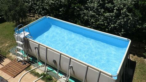 Mieux vaut, en effet, faire l'achat d'une bâche piscine intex tubulaire rectangulaire qui soit aux bonnes dimensions. bache piscine intex ultra frame
