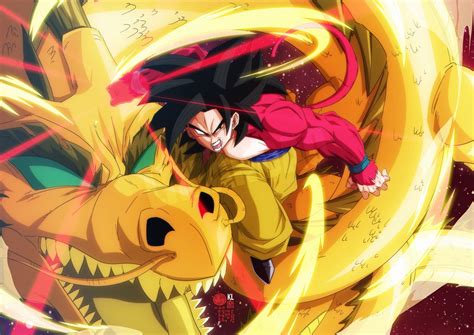 Ssj4 Goku Dragon Fist By Limandao Rdbz