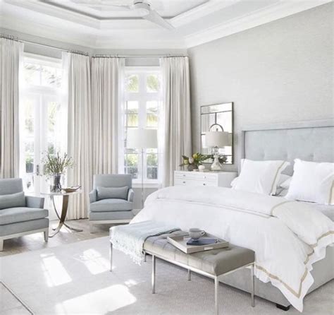 Pin By Osłony Do Okien On Hamptons Style White Master Bedroom