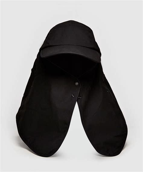 Sasquatchfabrix Cotton Ninja Oiled Cap In Black For Men Lyst