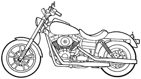 Melhores Desenhos Para Colorir Desenhos De Motocicletas Para Colorir