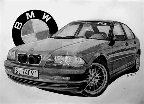 Bmw E46 Drawing By Hary1908 On Deviantart
