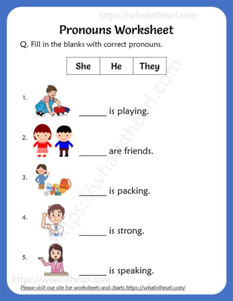 Children love solving these english worksheets for class 2 and remember what they learn for a longer duration. Pronouns Worksheets For 2nd Grade - Your Home Teacher