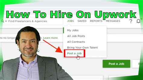 How To Hire Someone On Upwork Youtube