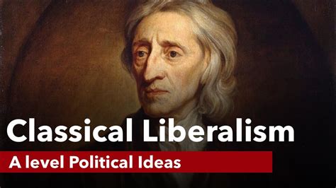 Classical Liberalism A Level Politics Youtube