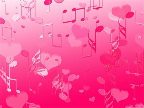 Download Pink Music Notes Wallpaper HD In Imageci By Vharris Music Notes Backgrounds