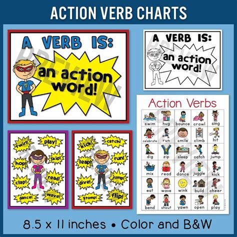 Coloring Pages Of Actions Verbs