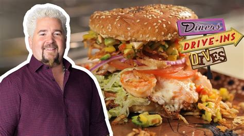 Diners Drive Ins And Dives Burger Episodes Burger Poster