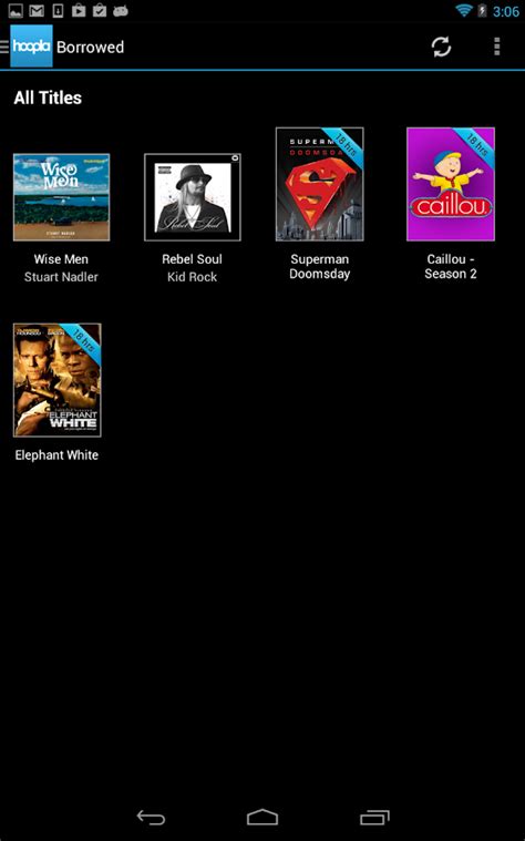 Instantly borrow free digital ebooks, audiobooks, movies, music, comics, and tv shows courtesy of your public library. Hoopla Digital - Android Apps on Google Play