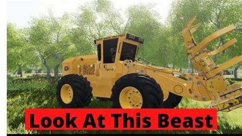 Testing Out A New Tigercat Feller Buncher Fs19 Logging Oklahoma YouTube