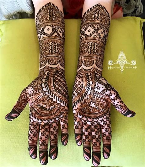 14 Mehndi Design Hands Full Hand By Henna Paradise Image
