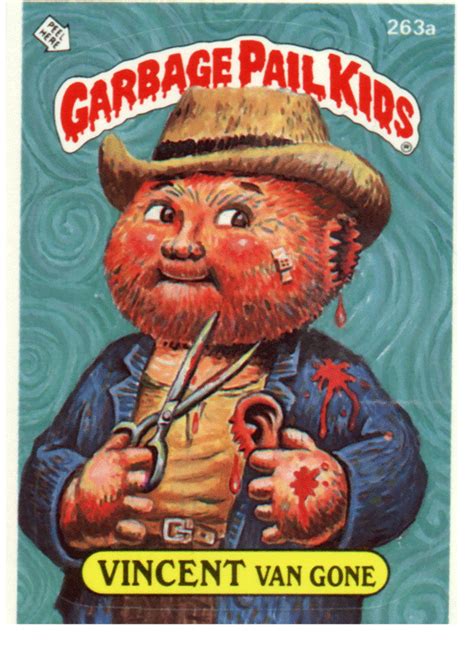 Garbage pail kids is a series of sticker trading cards produced by the topps company, originally released in 1985 and designed to parody the cabbage patch kids dolls, which were popular at the time. Music N' More: Garbage Pail Kids