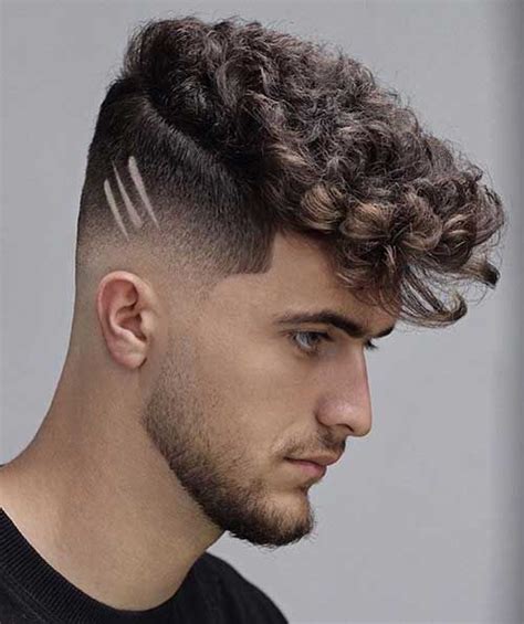 Curly hair can be men's style features. 45 Attractive Medium Length Hairstyles For Men (2020 ...
