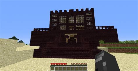 Nether Brick House Minecraft Project