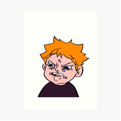 Cursed Hinata Art Print For Sale By Rokapeppa Redbubble