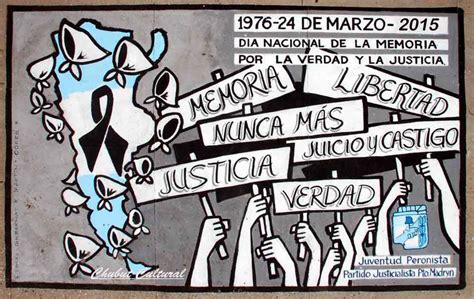 El día nacional de la memoria por la verdad y la justicia es un día feriado inamovible de argentina que se conmemora cada 24 de marzo. Chubut Cultural » ACTO POR EL DÍA NACIONAL DE LA MEMORIA