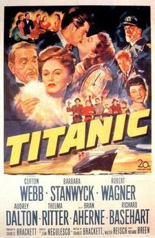 Incorporating both historical and fictionalized aspects. Titanic (1953 film) - Wikipedia