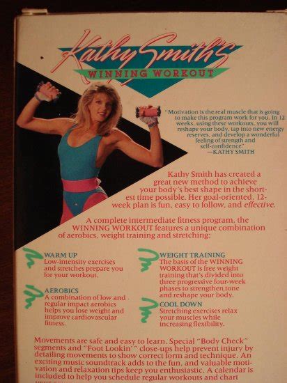 4 Kathy Smith Aerobics Workout Exercise Vhs Video Tapes Body Basics