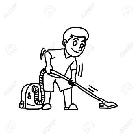 Cleaning Clipart Black And White Free Cliparts Download Images On Clipground