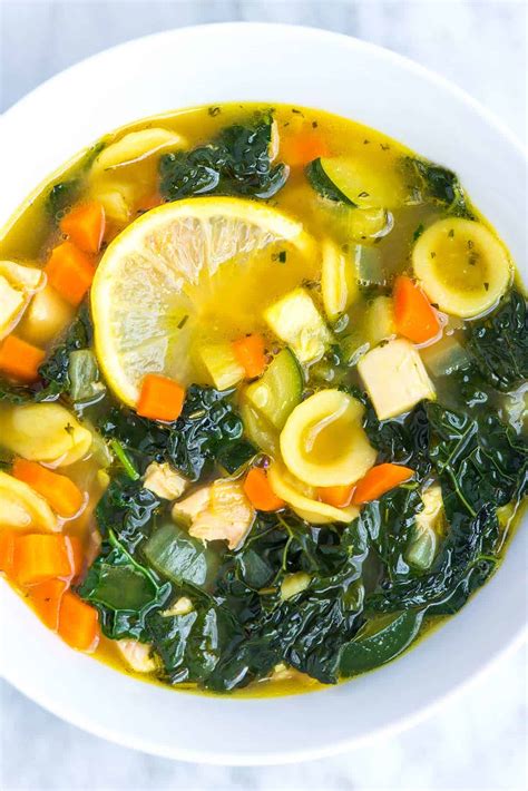 Making a tasty soup is a great way to get rid of vegetables you need to use up. Lemony Chicken Vegetable Soup Recipe