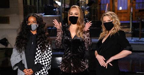Yes, she did sing, briefly, though h.e.r. Adele Shows Off Her Astonishing Weight Loss in Her Hosting ...