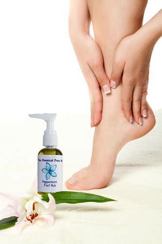 Peppermint Foot Rub Cracked Heel Repair The Chemical Free Me