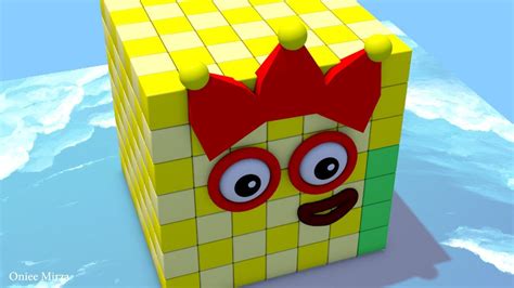 Numberblocks Cube 7 X 7 X 7 This Puzzle 3d 343 How To Make It Serial 1