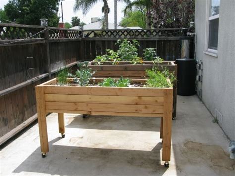 Stone surfaces provide the underpinnings. Good Portable Vegetable Garden Portable Raised Bed Garden ...