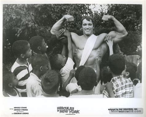 Arnold Schwarzenegger Hercules In New York