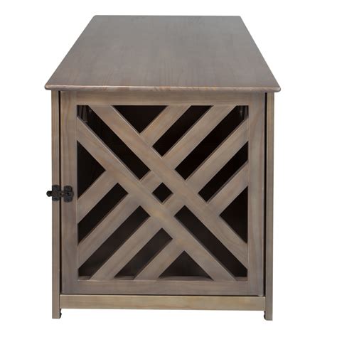We did not find results for: Modern Wooden Lattice Dog Crate End Table - Casual Home