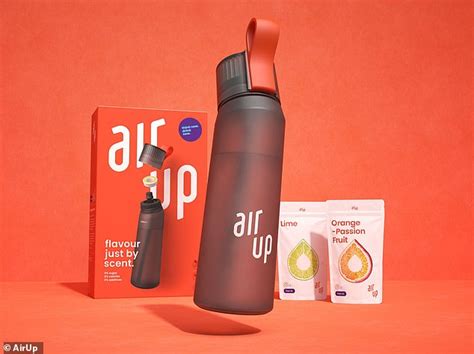 Water Bottle Releases Aromas Up Your Nose To Trick Your Brain Into