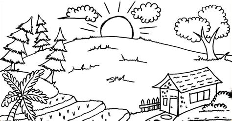 Gambar Kartun Hewan Sketsa