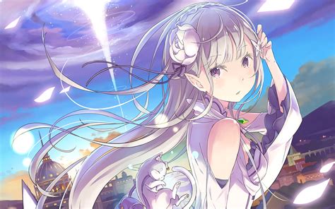 Anime Rezero Starting Life In Another World Emilia Rezero Pack