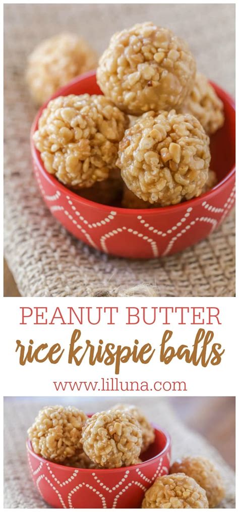 Delicious Peanut Butter Rice Krispie Balls