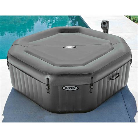 Inflatable Hot Tub Jacuzzi Spa 4 Person Portable Massage Jets Portable