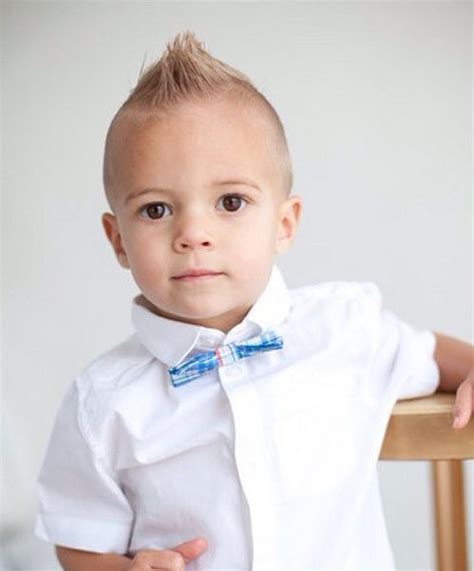 For added pomp, keep your hair little longer. 20 Сute Baby Boy Haircuts