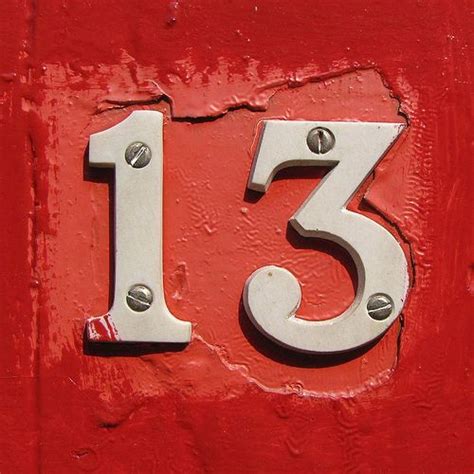 13 Numbers Alphabet And Numbers Number 13