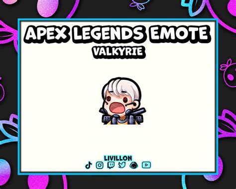 Apex Legends Valkyrie Emote Twitch Discord And Youtube Etsy