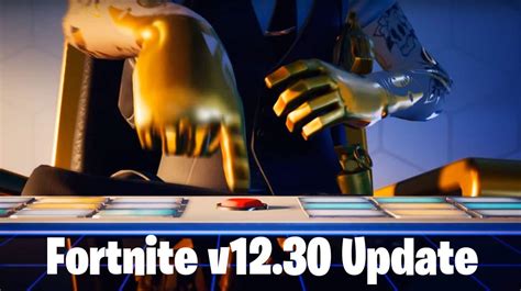 New Fortnite Update V1230 Patch Notes Server Downtime Status