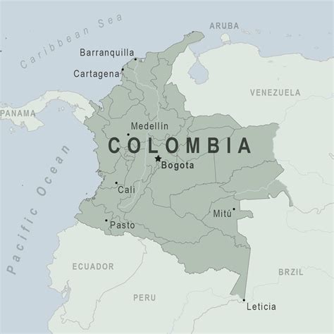 Colombia Map Info